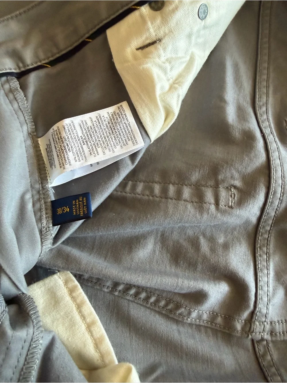 Polo by Ralph Lauren Men's Straight Jeans in Light Gray